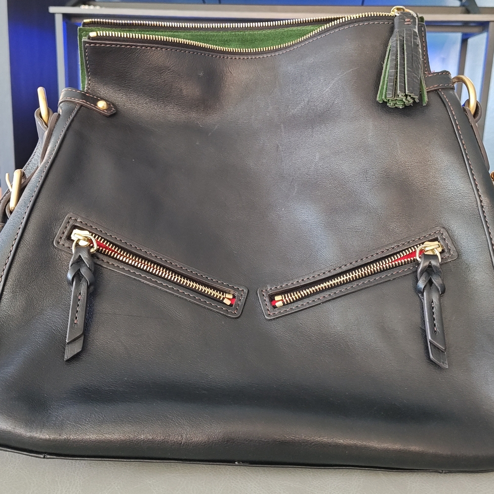 Dooney And Bourke Large Crossbody Bag In Black